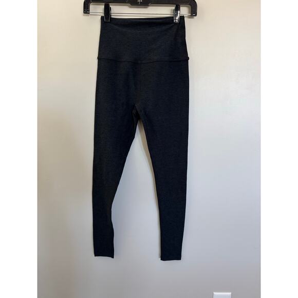 NWOT Beyond Yoga Spacedye Caught In The Midi High Waisted Legging in Black SZ XS - Picture 6 of 7